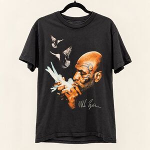 {Mike Tyson Collection} pigeon graphic short-sleeve crewneck t-shirt, M